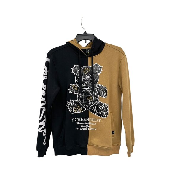Screenshot Other - Screenshot Hoodie Mens S Used Pullover New York  COLOR BLOCK BEAR FLEECE
